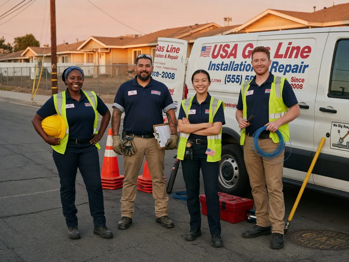 Gas Line Installation company in Grandfalls, TX
